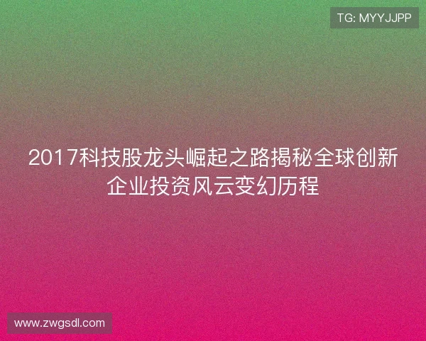 2017科技股龙头崛起之路揭秘全球创新企业投资风云变幻历程